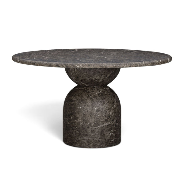 Cynthia - Indoor / Outdoor Dining Table - Dark Emperador Marble