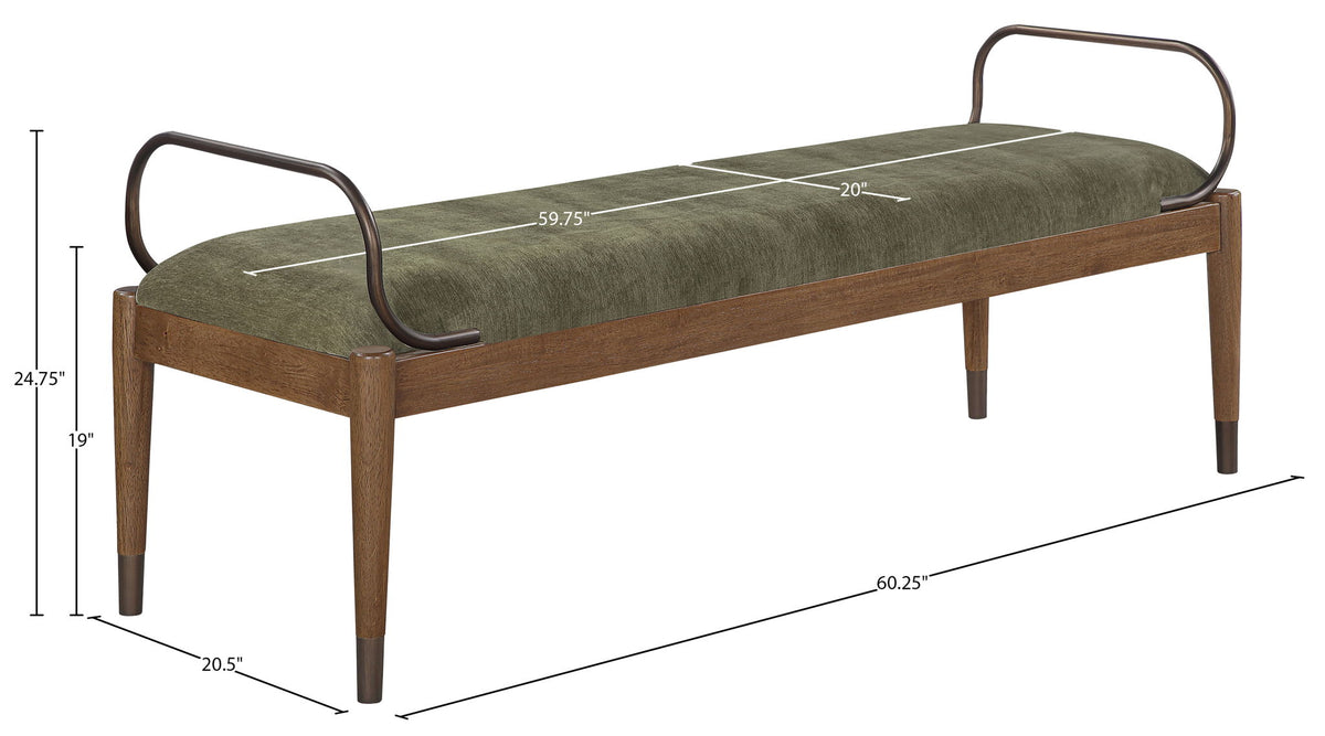 Cambria - Fabric Upholstered Bench