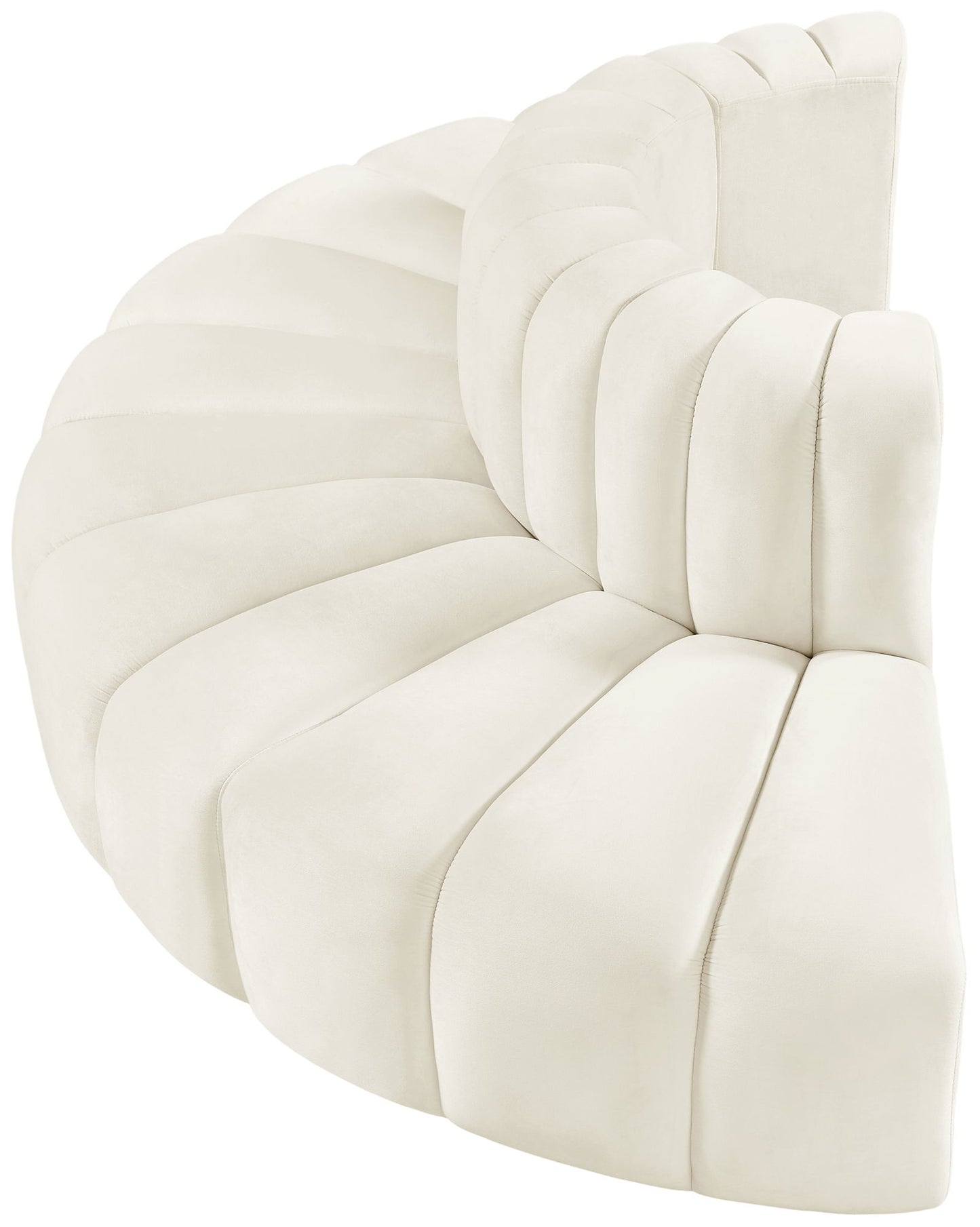 Arc - Velvet 4 Piece Modular Sofa