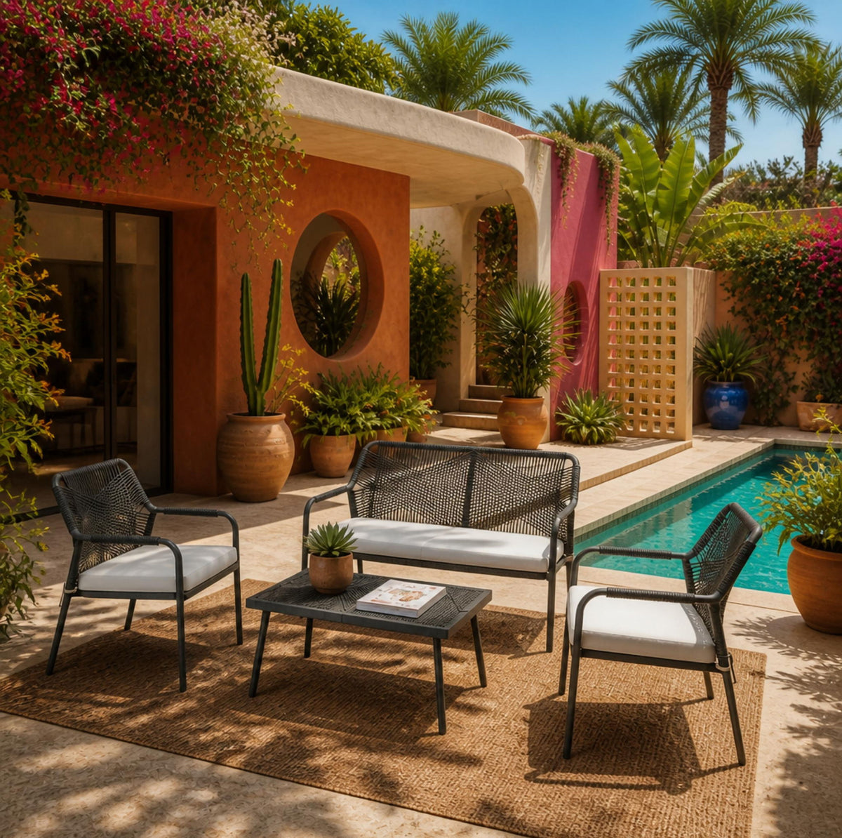 Seabreeze -  4-Piece Conversation Set