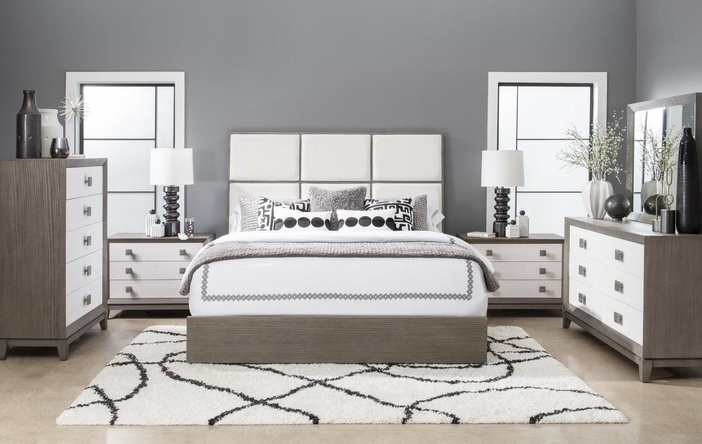 Terra Luna - Drawer Chest - White Cloud & Nightfall