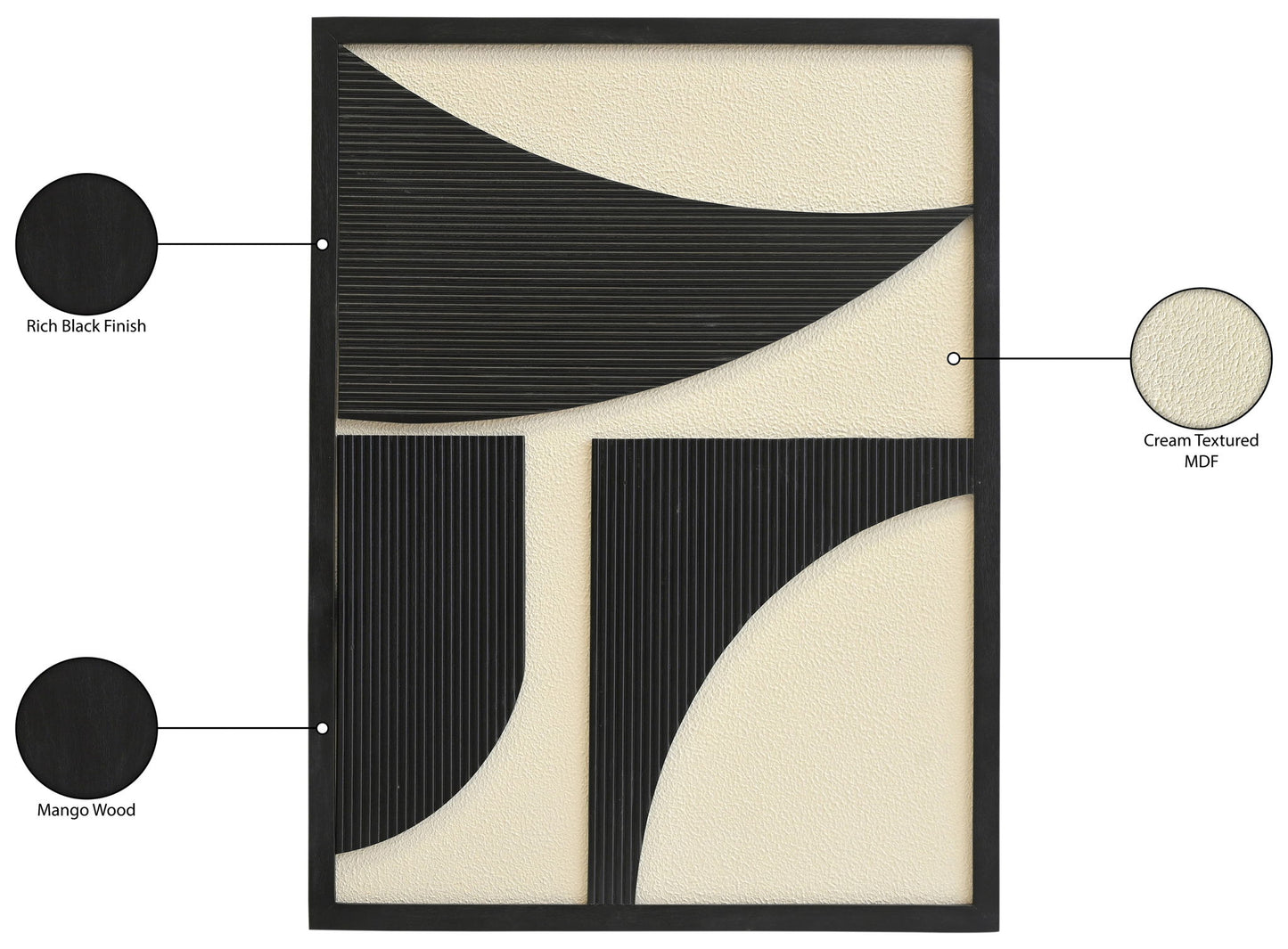 Cadence - Mango Wood Wall Decor