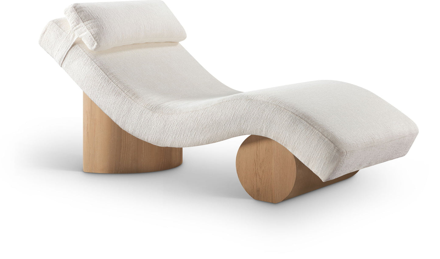Marcella - Chaise Lounge - Natural Base