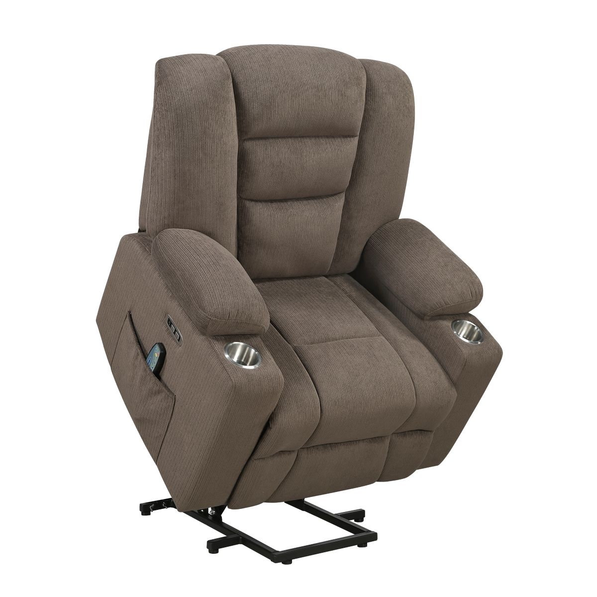 Levity Power Lift Chair with Massage, Heat and Charging Ports
