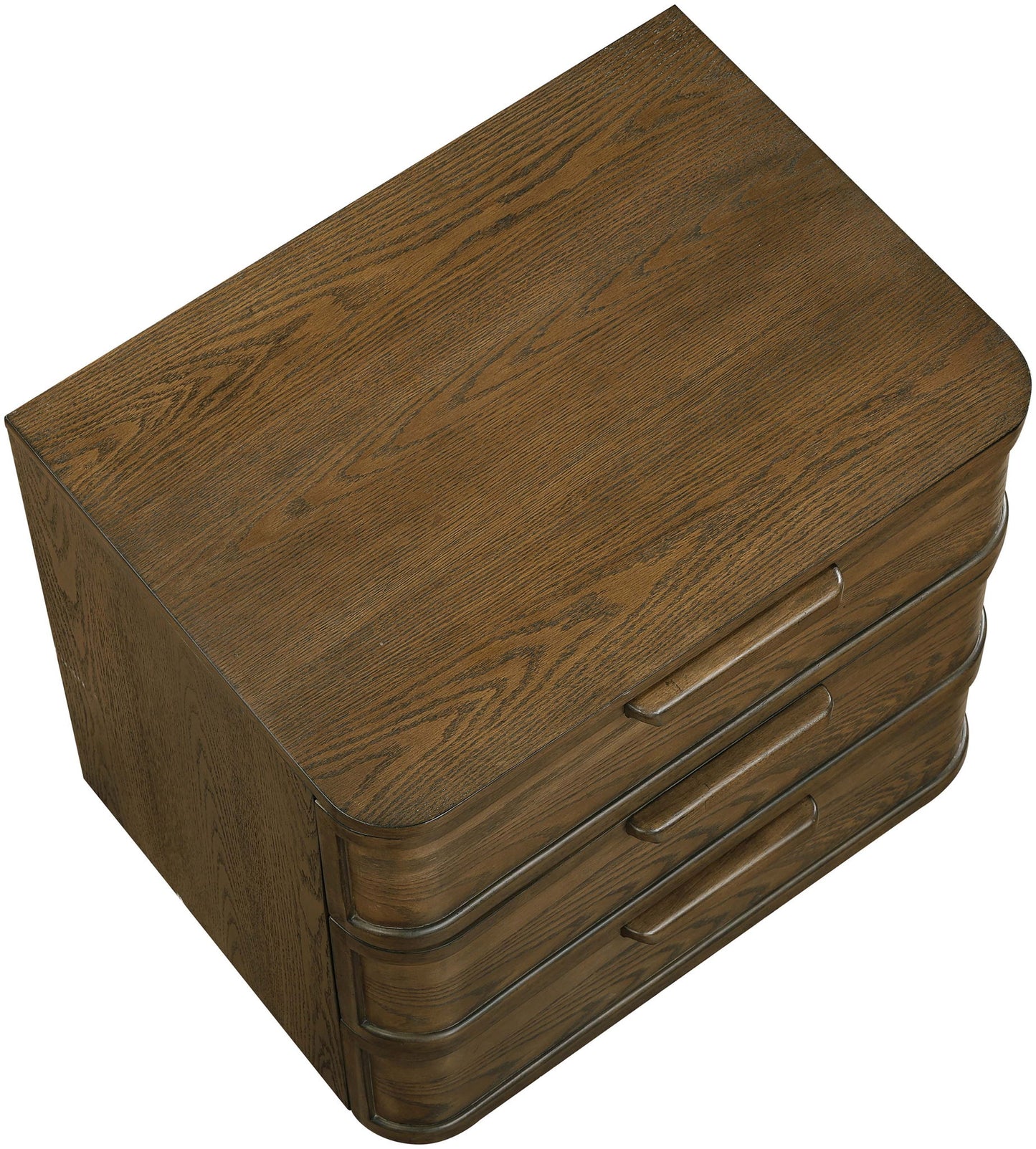 Tiberio - Oak Veneer And Solid Wood Nightstand