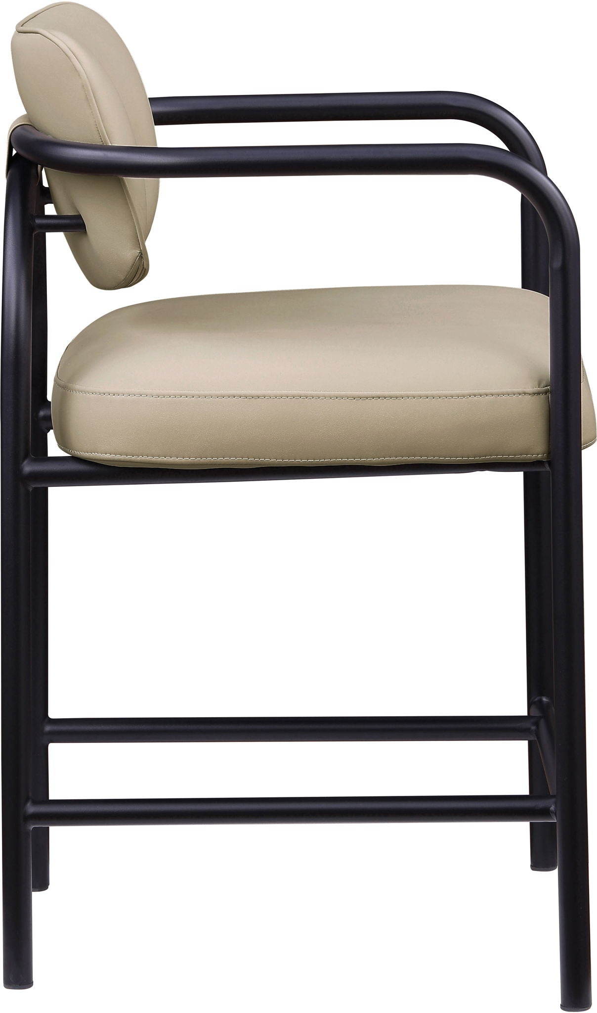 Serava - Vegan Leather Upholstered Bar Stool