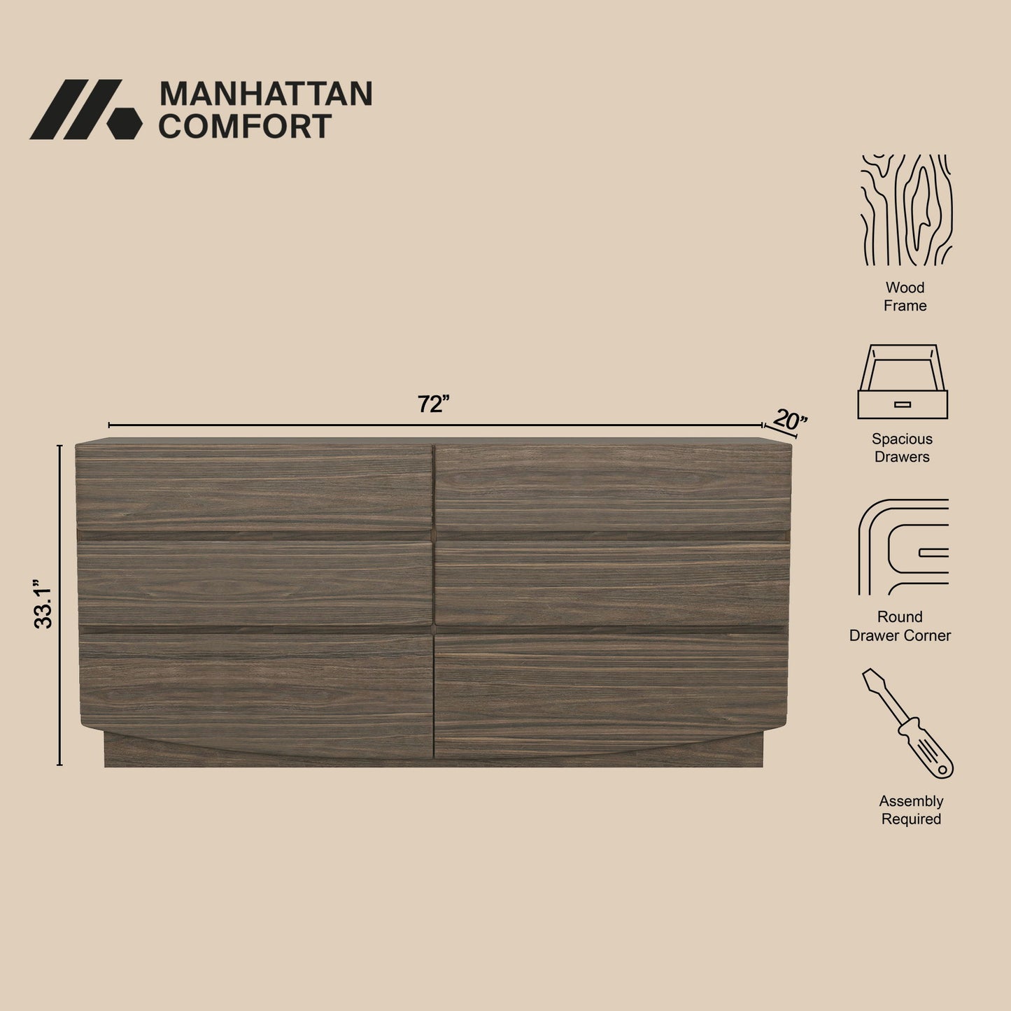 Manhattan Ardea - Dresser
