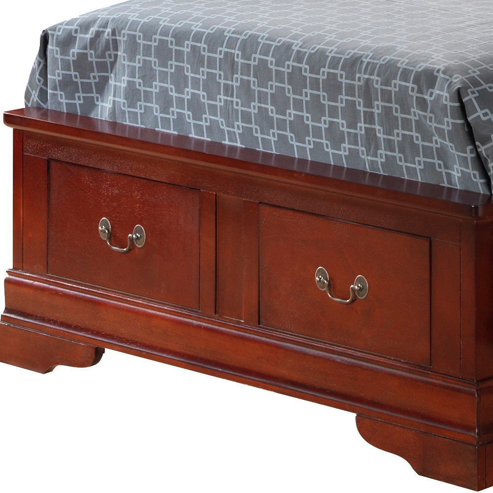 Glory Furniture - Louis Phillipe - Storage Bed