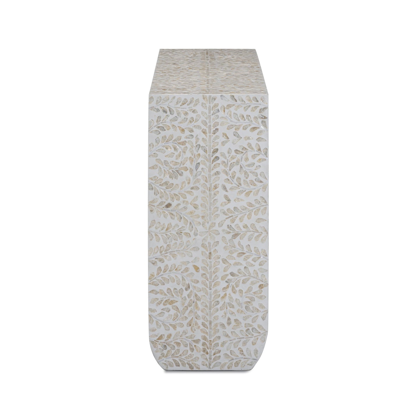Cyprus - Capiz Shell Console Table - Cream