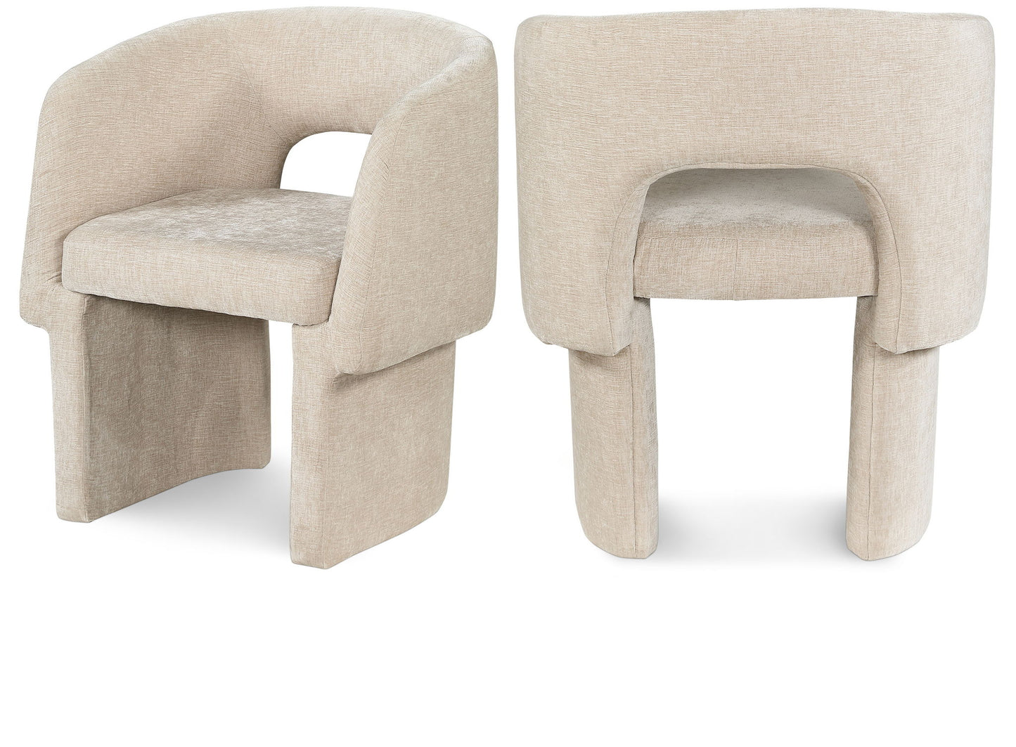 Emmet - Chenille Dining Chair / Accent Chair
