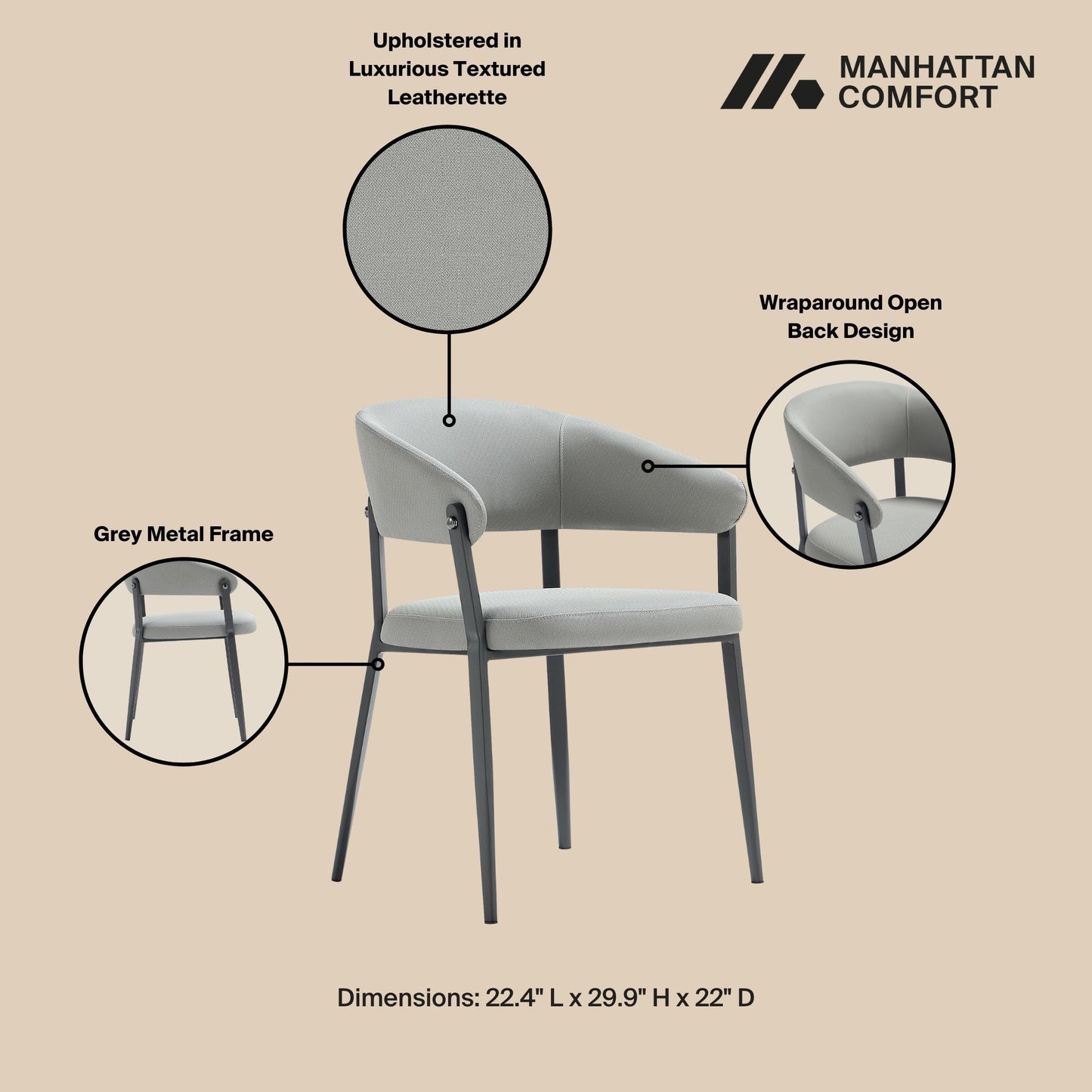 Manhattan Belle - Dining Chair