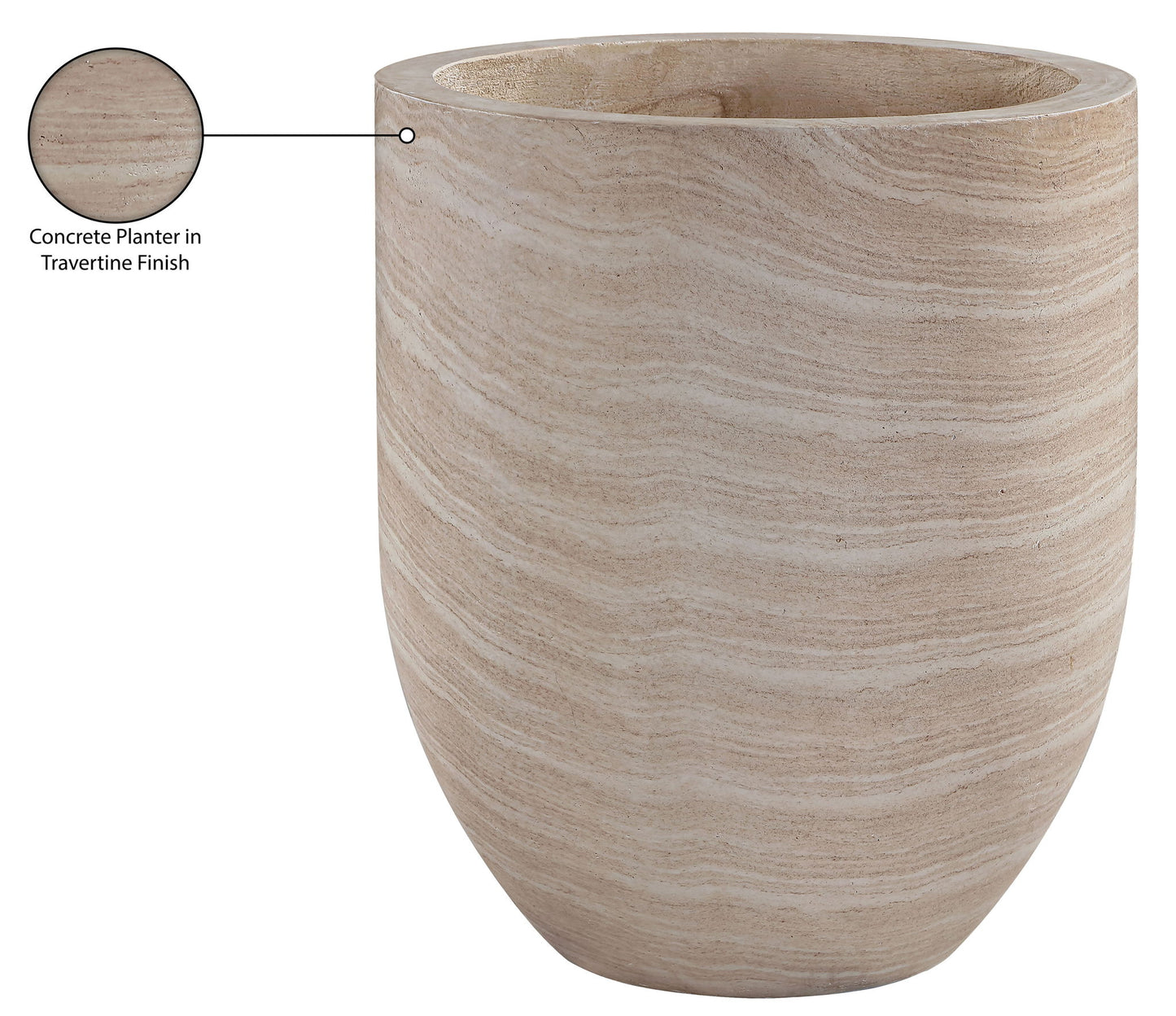 Florique - Indoor / Outdoor Concrete Planter