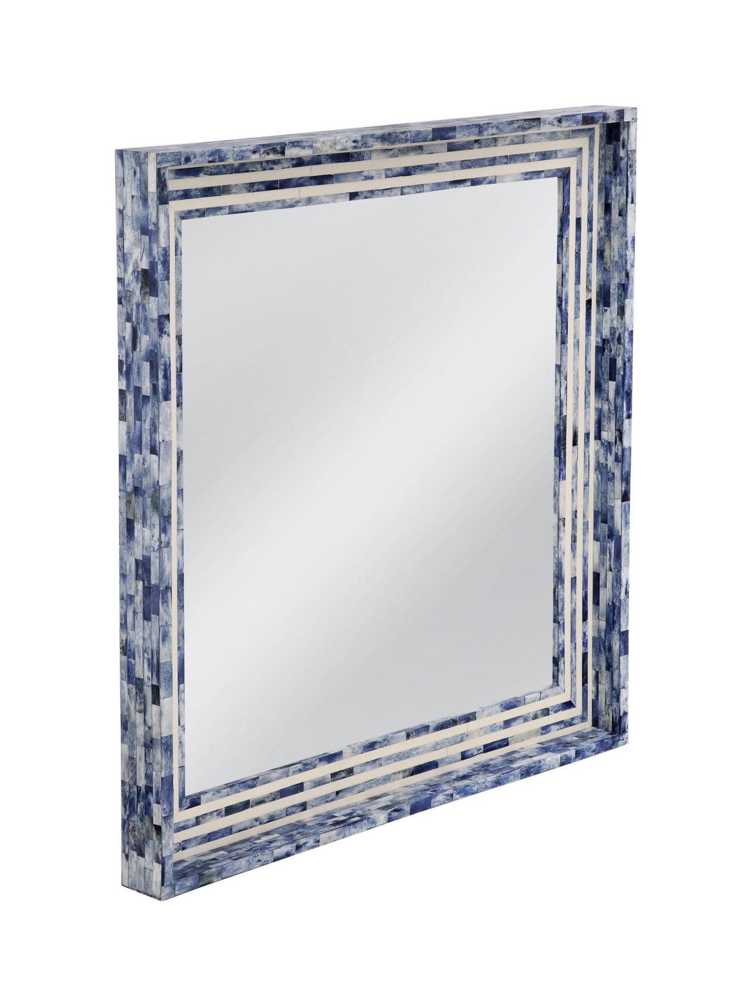Mabrey - Wall Mirror - Blue
