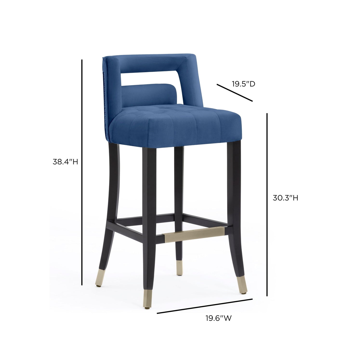 Hart - Velvet Stool