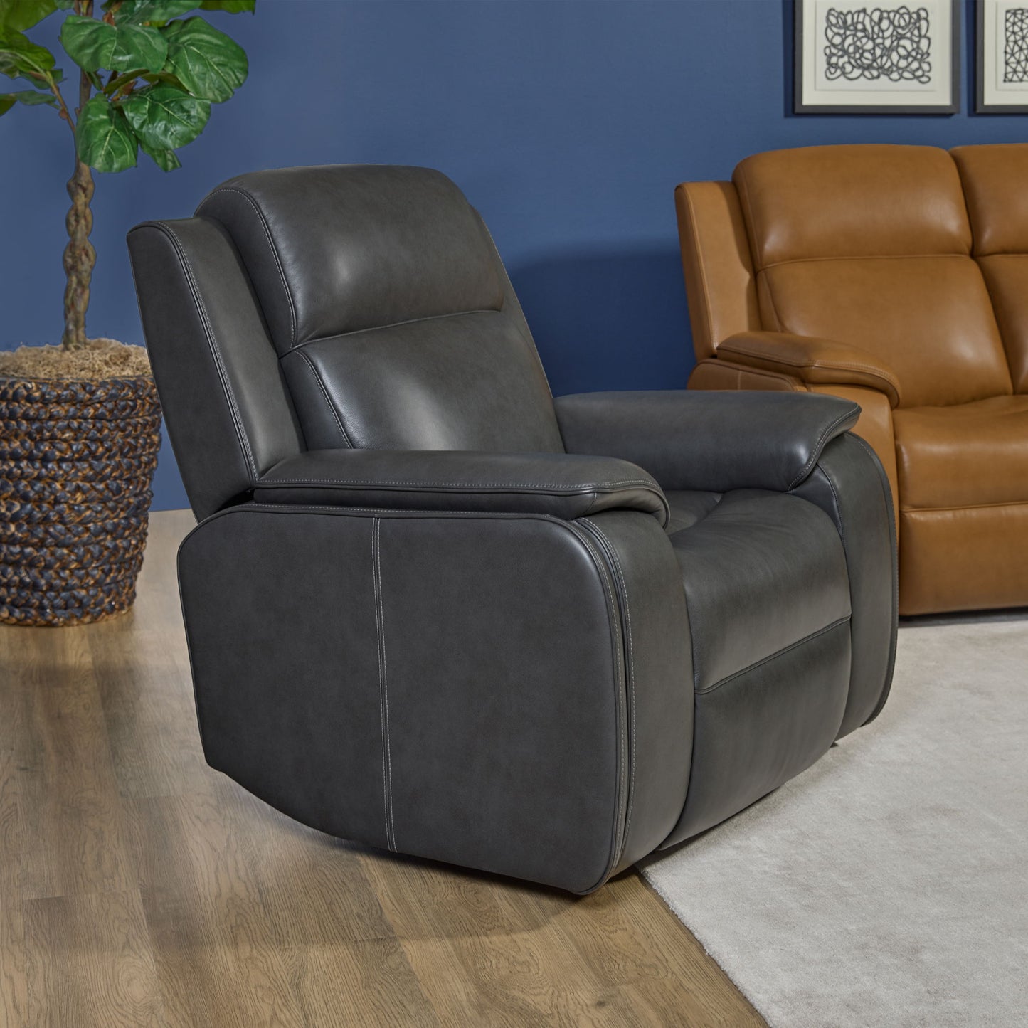 Ziggy - Power Recliner With Power Headrest, Lumbar, Heat & Massage