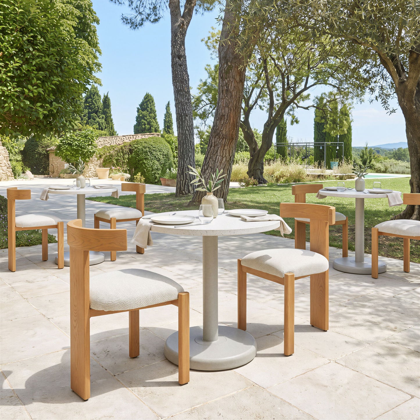 Liora - Bistro Table - White