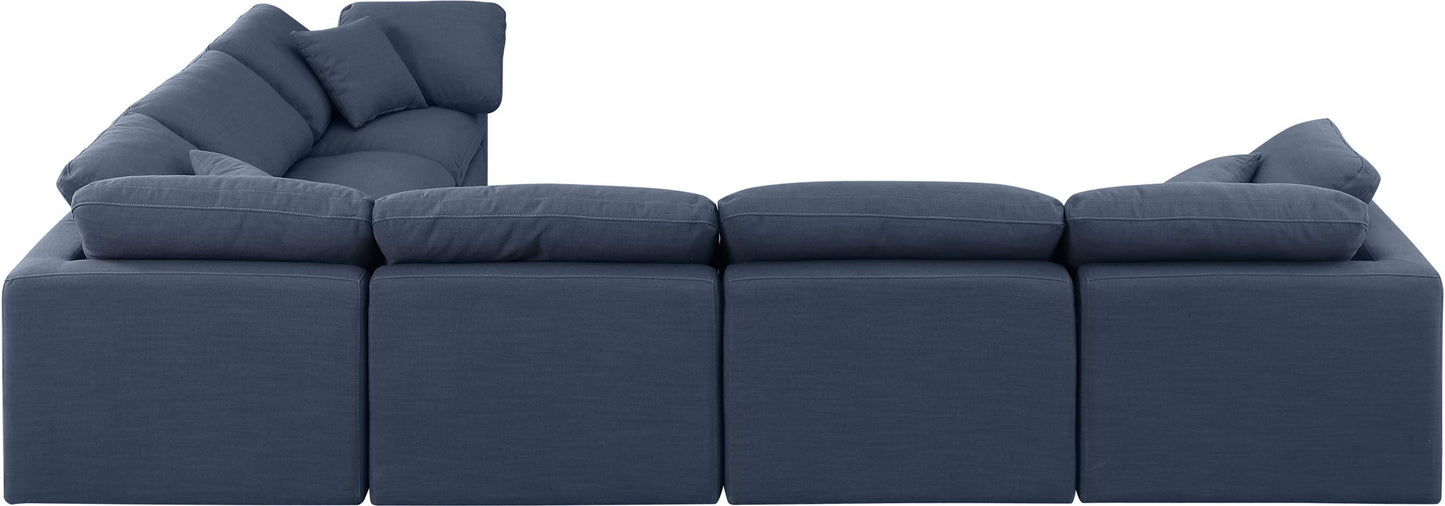 Indulge - Linen 6 Piece Modular Corner Sectional