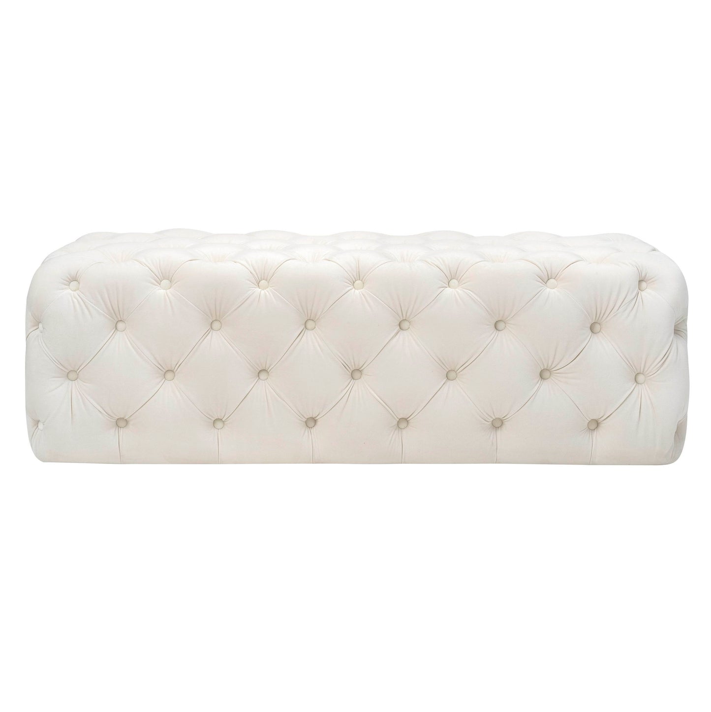 Kaylee - Velvet Ottoman