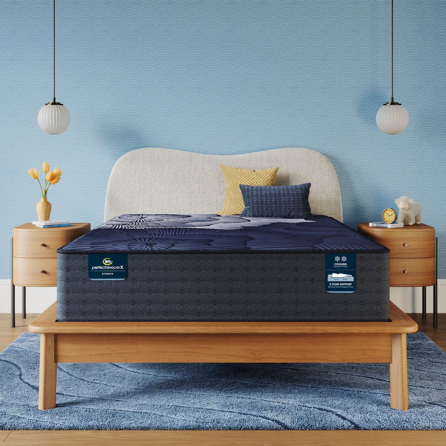 Perfect Sleeper - 14" X Prescott Hybrid Medium Firm Mattress