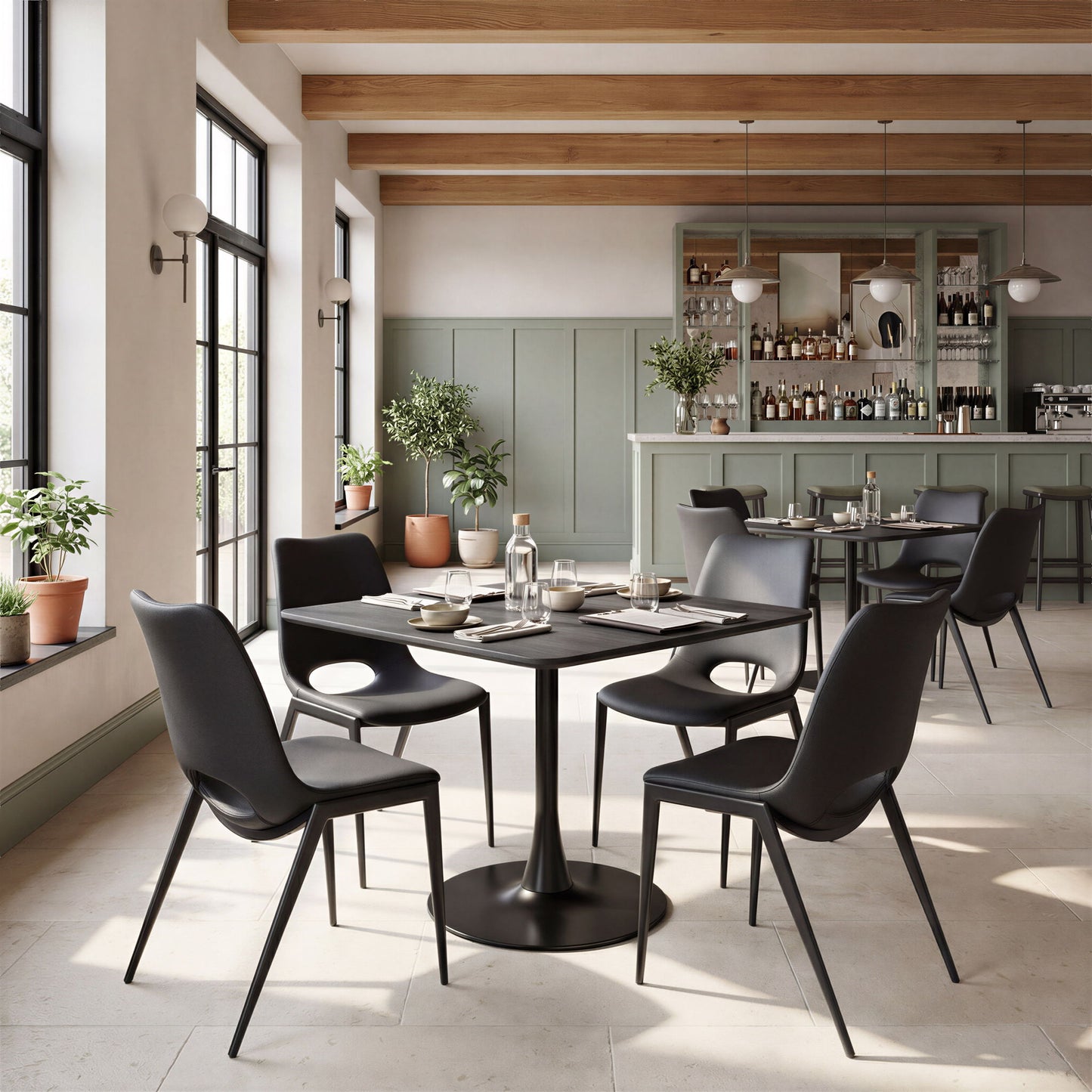 Desi - Armless Dining Chair (Set of 2)
