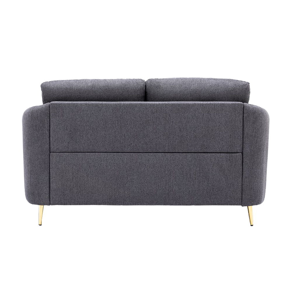 Yuina - Loveseat - Gray Linen