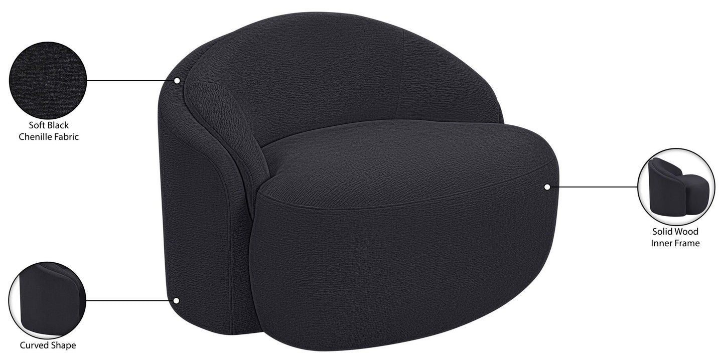 Caspian - Chenille Fabric Upholstered Chair