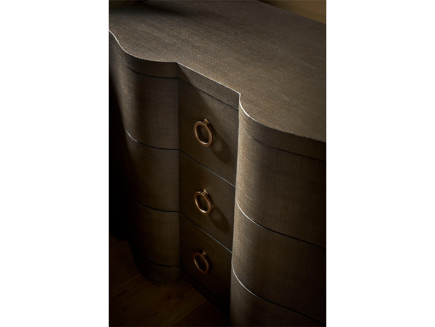 Fenwick - Embossed Chest - Dark Brown