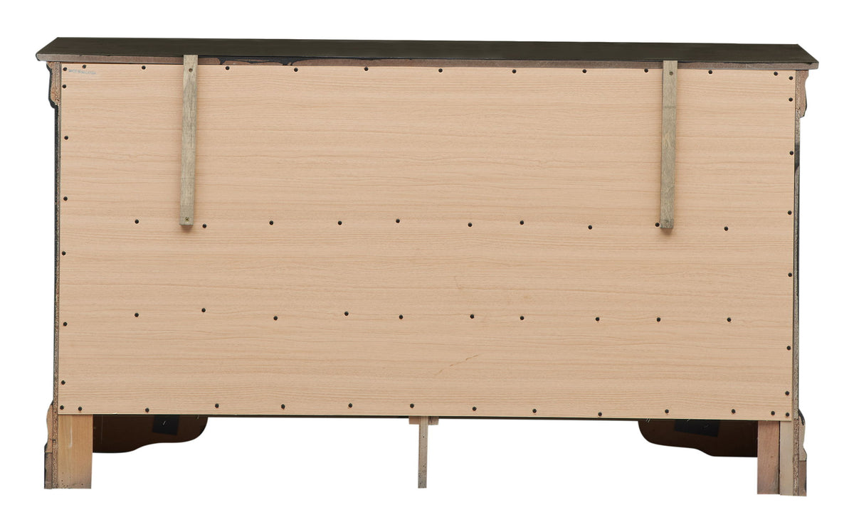 Glory Furniture - Louis Phillipe - Dresser & Mirror