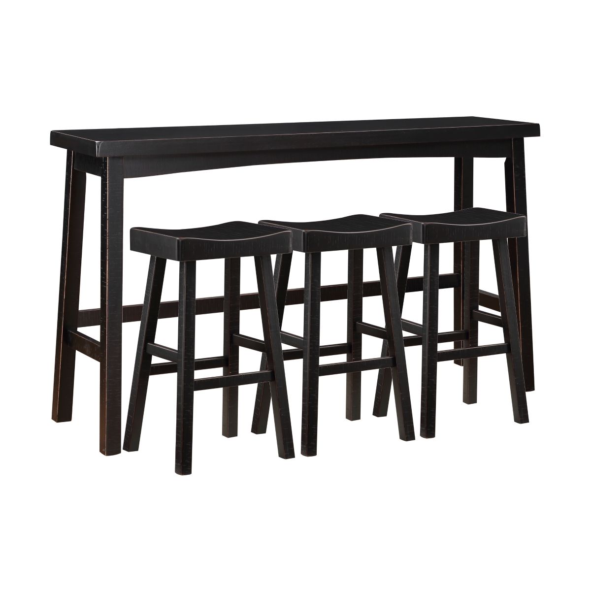 Caspian 4-Piece Pack Pub Height Set