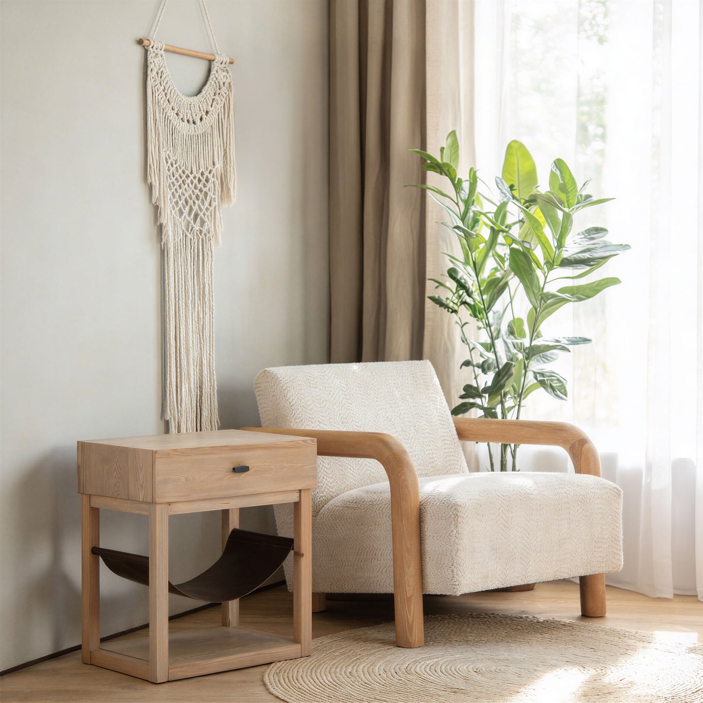 Subliem - Accent Chair - Cotton White