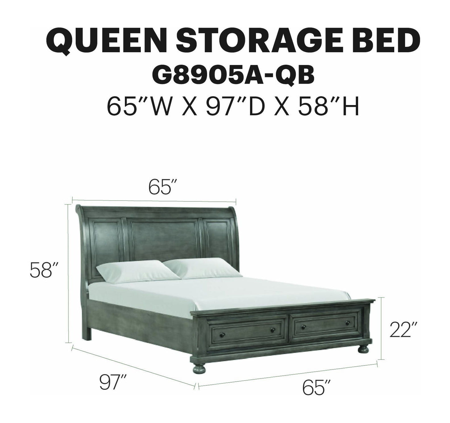 Glory Furniture - Meade - Bed
