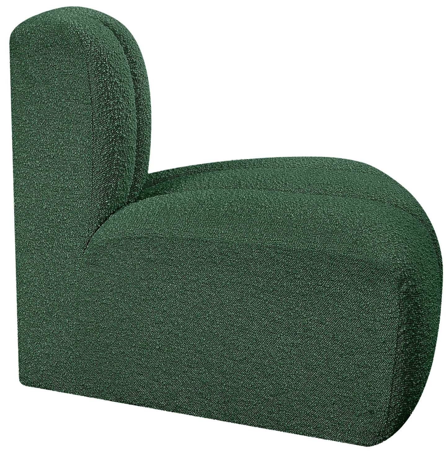 Arc - Boucle Fabric Reverse Corner