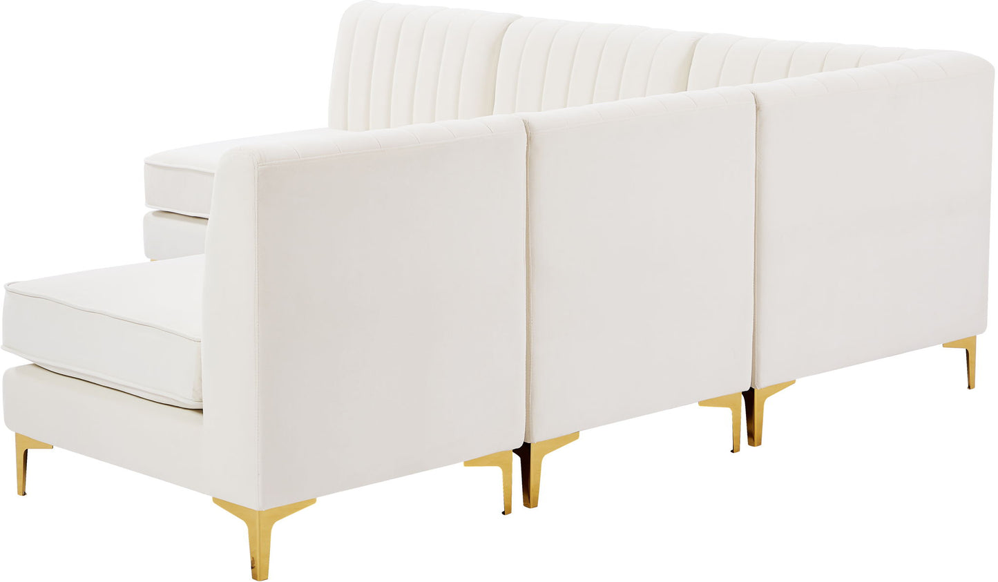 Alina - 5 Piece Armless Sectional