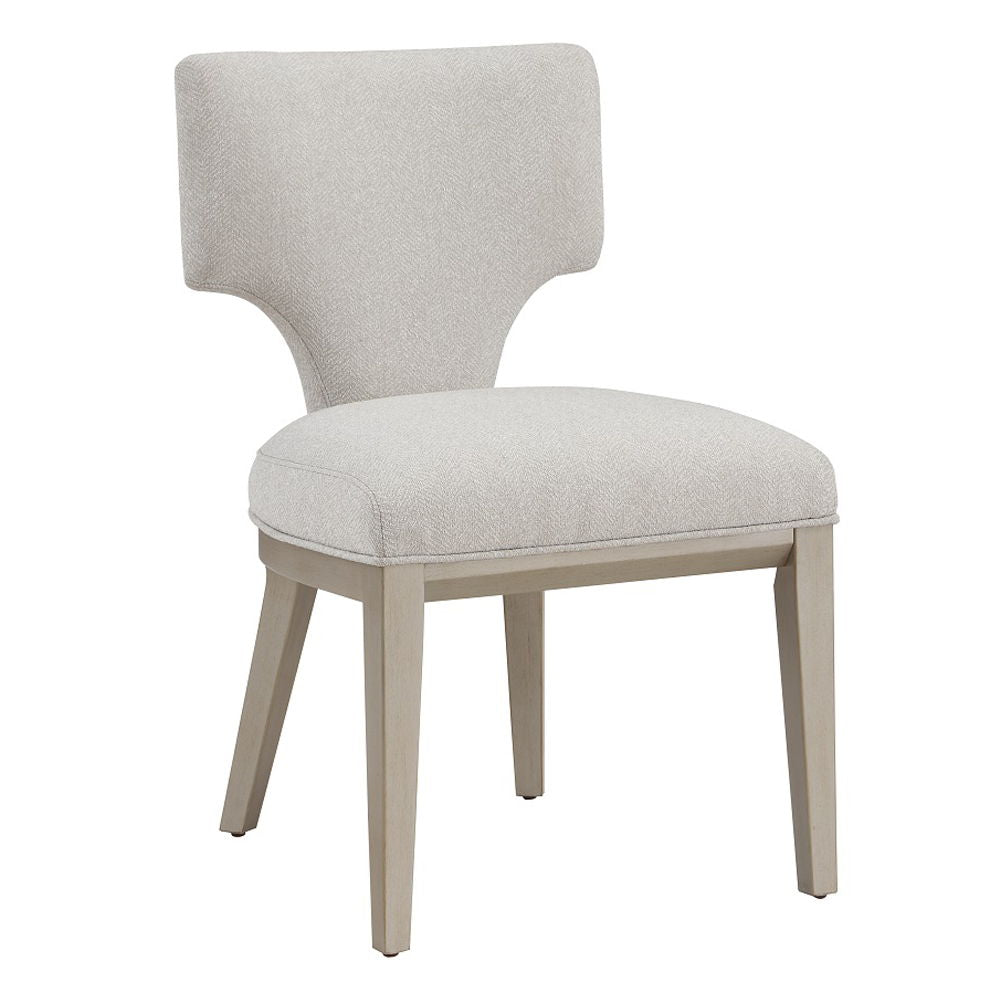 Kasa - Side Chair (Set of 2) - Linen & Champagne