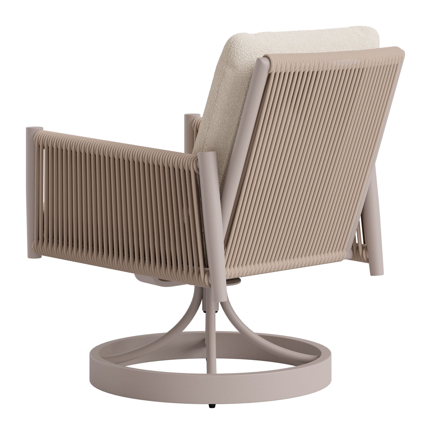Rivan - Swivel Dining Chair - Beige