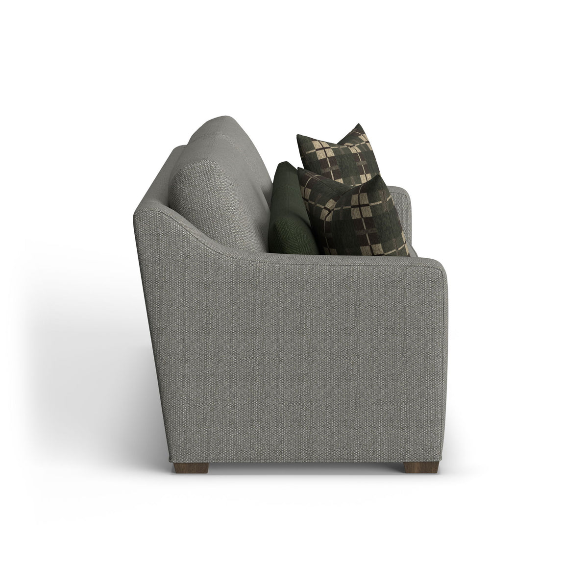 Milo - Fabric Two- Fabric Cushion Sofa