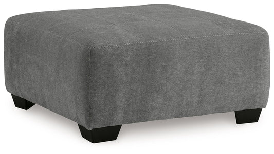 Birkdale Court - Oversized Accent Ottoman - Gray