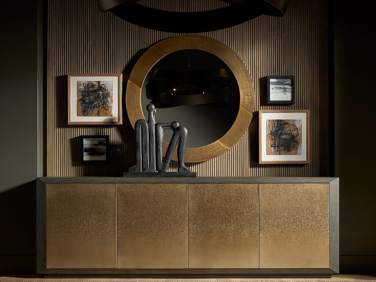 Modern - Nova Credenza - Bronze / Dark Brown