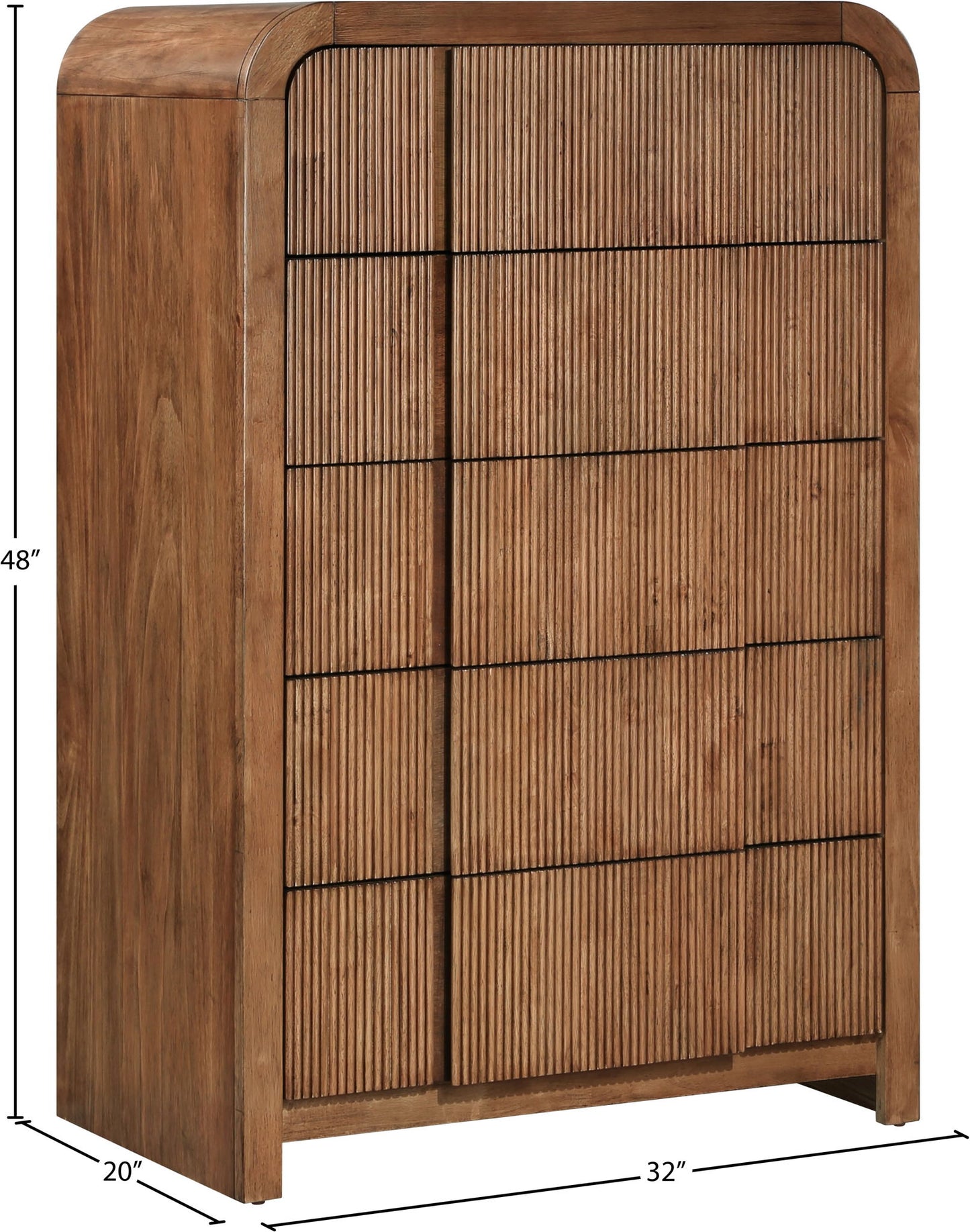 Fluted - Chest