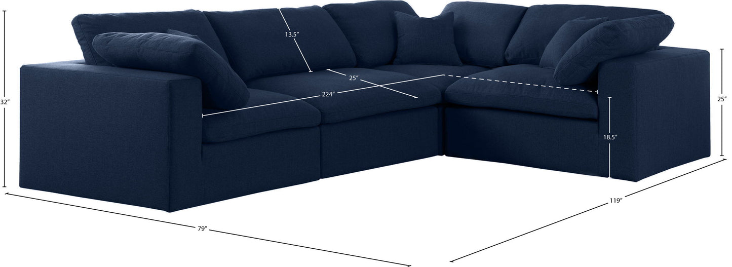 Serene - 4 Piece Modular Sectional