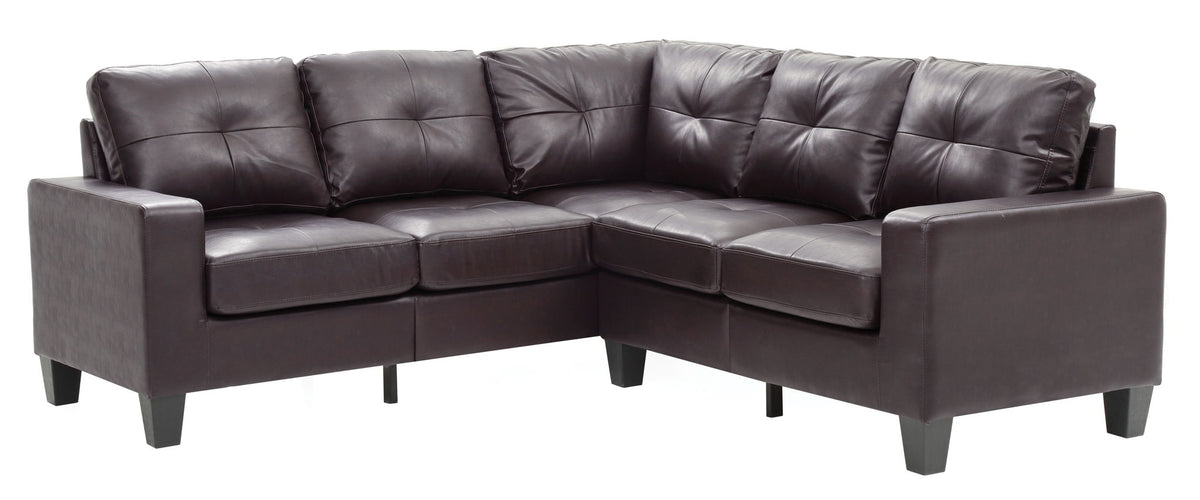 Newbury - Sectional - Dark Brown