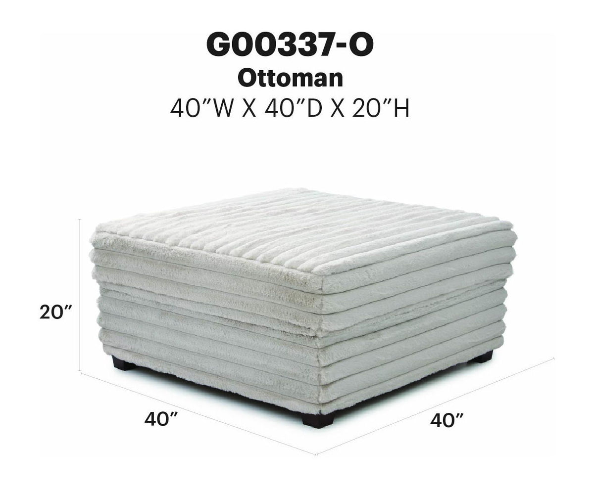 Tampa - Ottoman - Beige