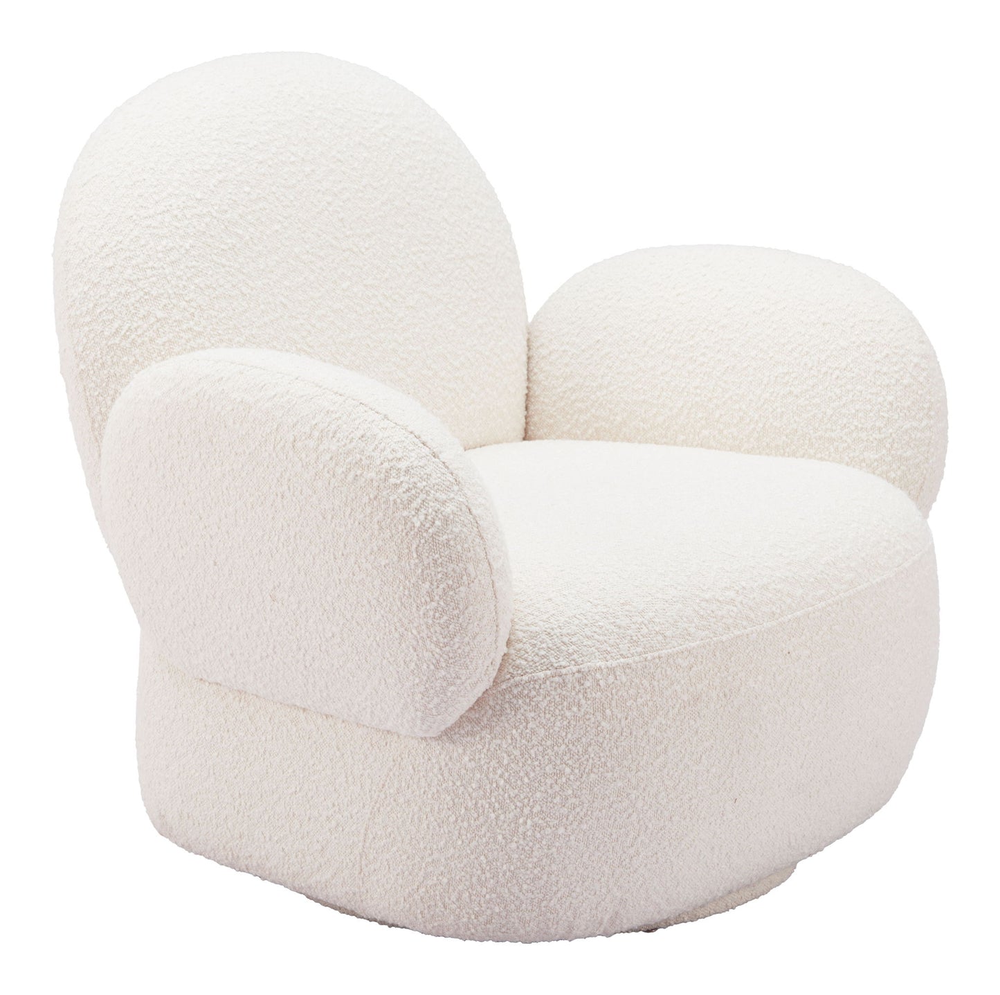 Pilka - Swivel Chair - White