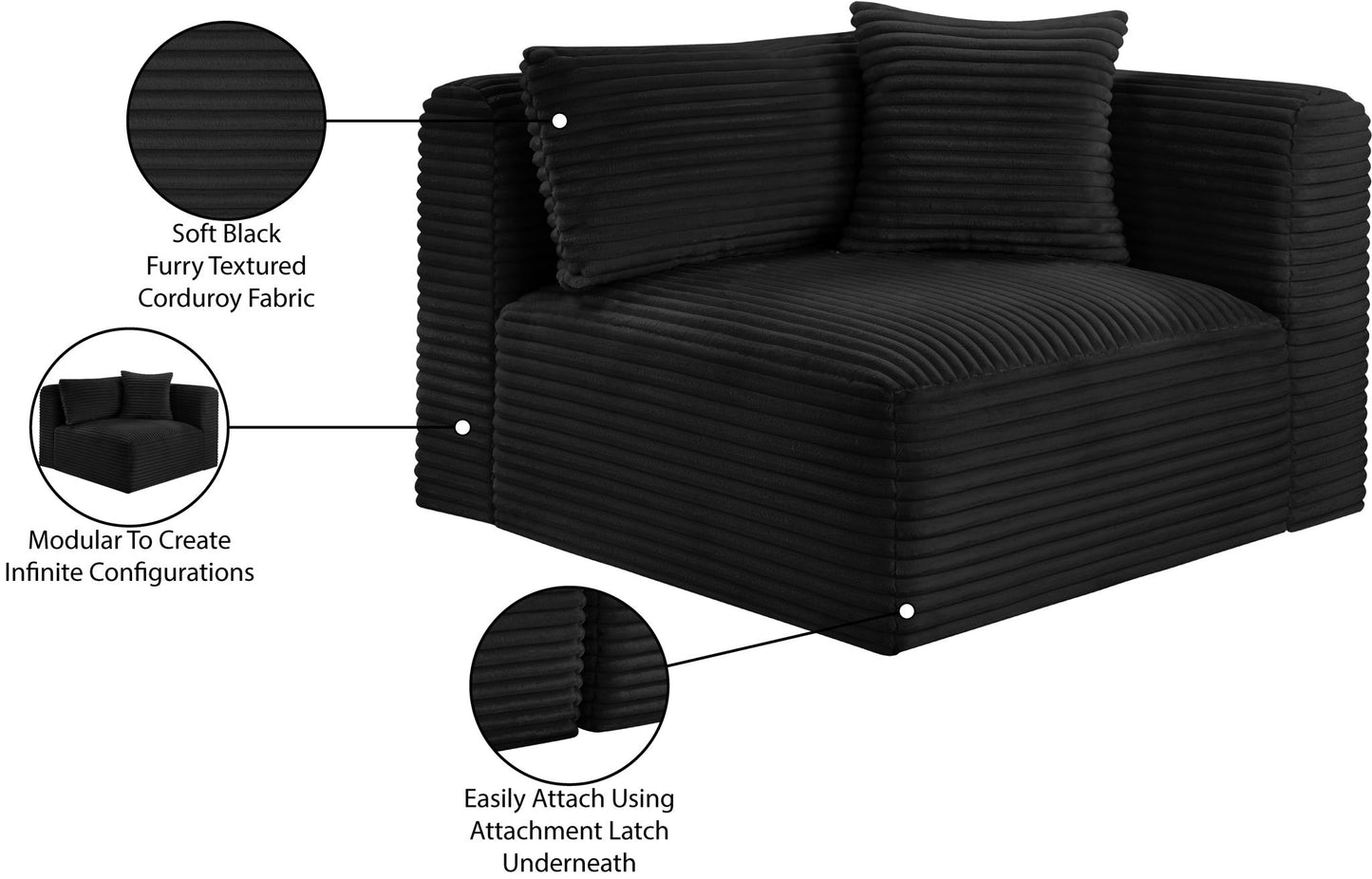 Shaggy - Corner Chair