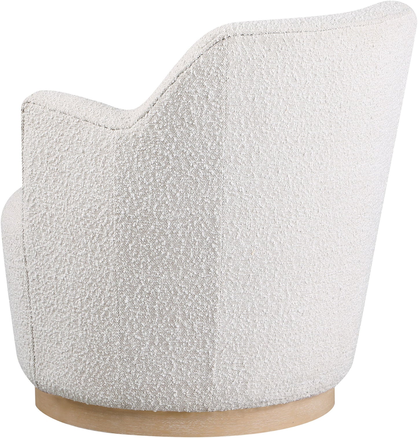 Clarita - Boucle Swivel Accent Chair