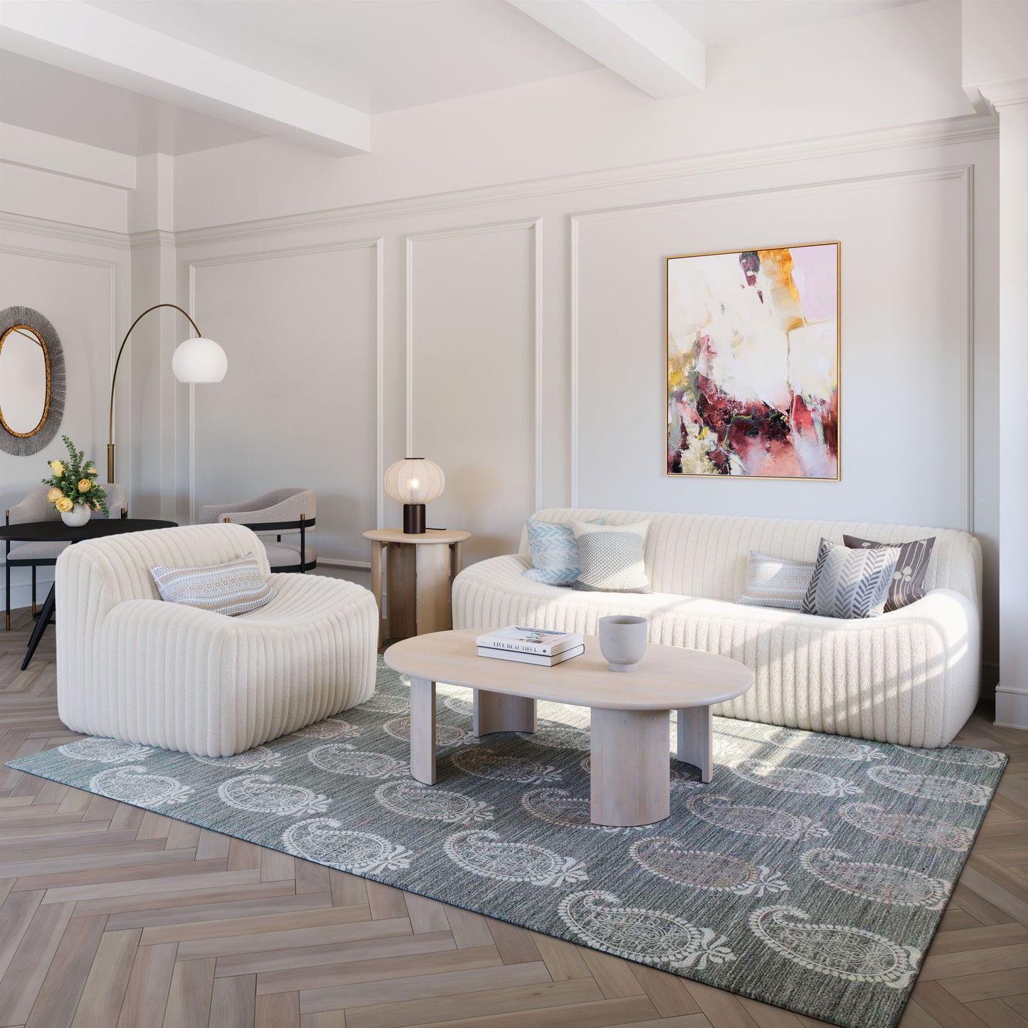 Osterbro - Armchair - Cream