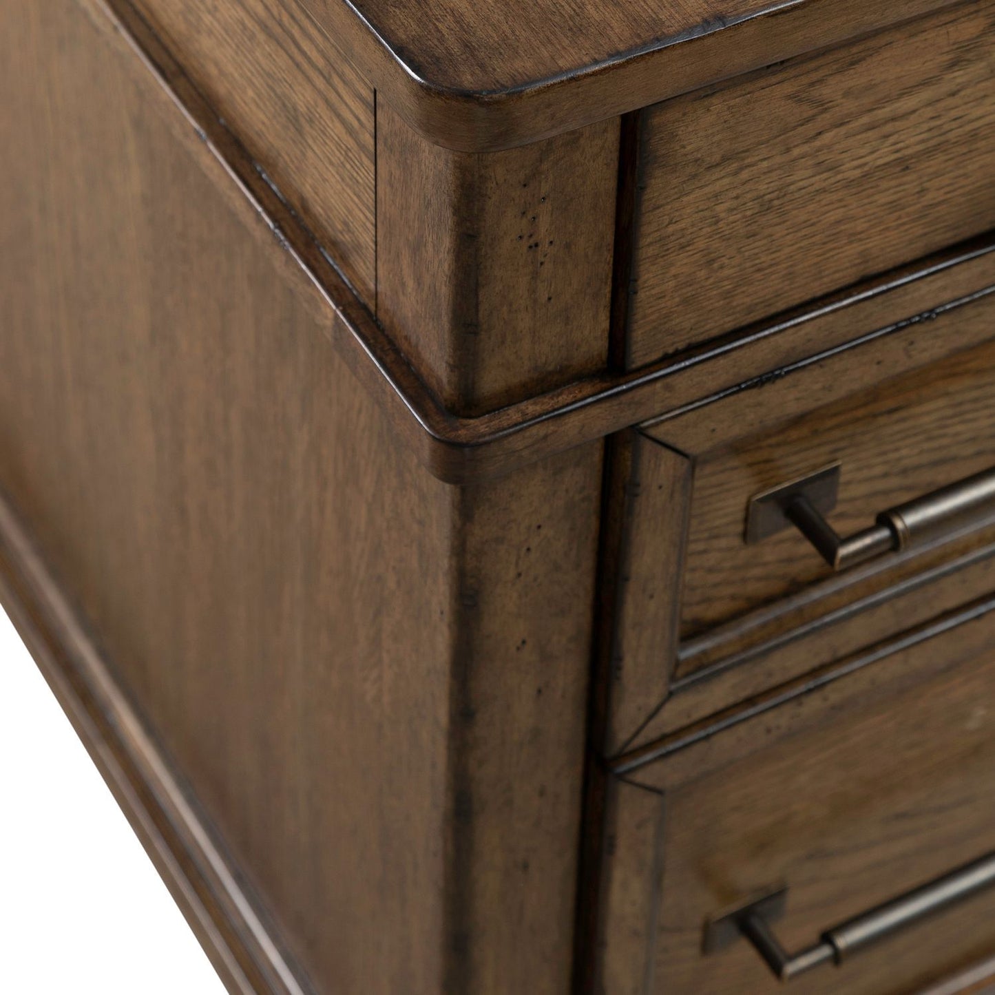 Carolina Park - Jr Executive Desk - Brown