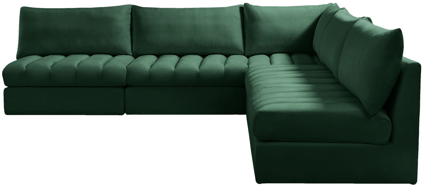 Jacob - Modular Corner Armless Sectional 5 Piece