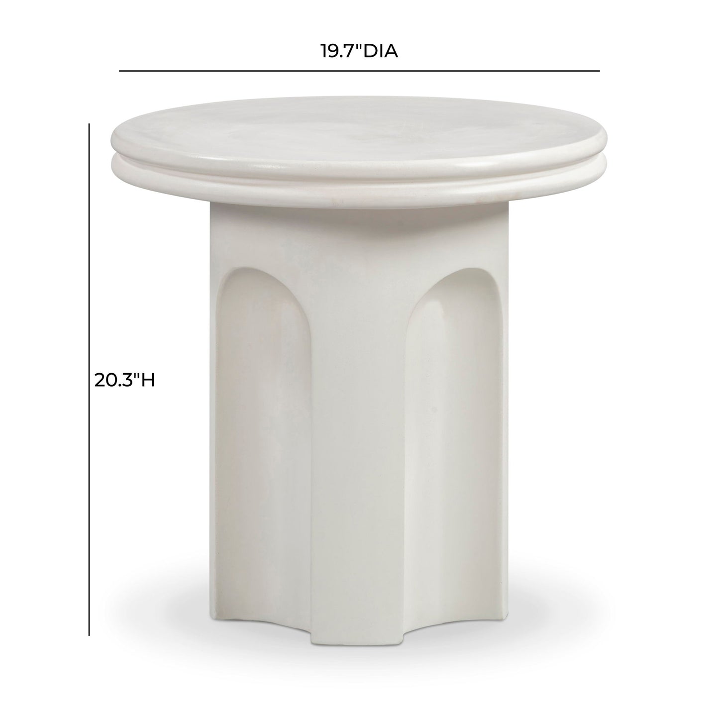 Cassandra - Indoor / Outdoor Concrete Round Table