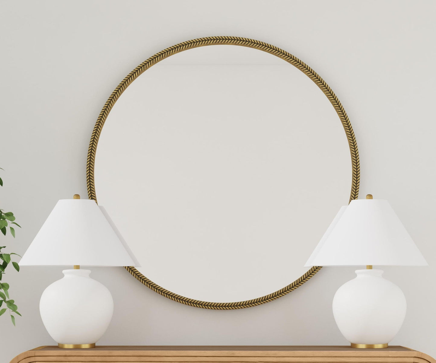 Hawthorne - Wall Mirror - Brown